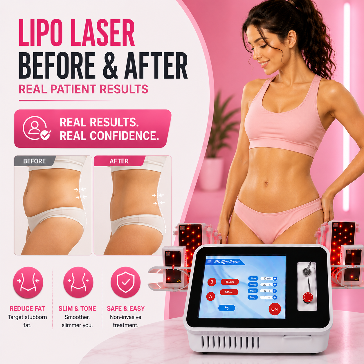 Lipo Laser Before and After: Real Patient Results