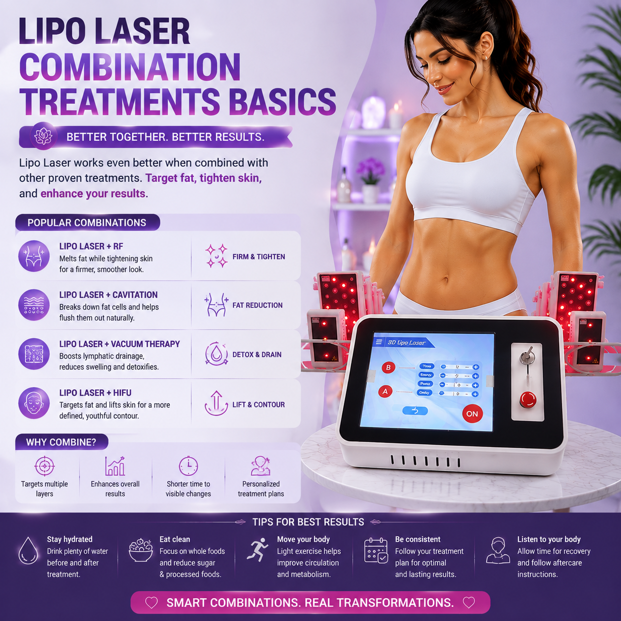 Lipo Laser Combination Treatments Basics