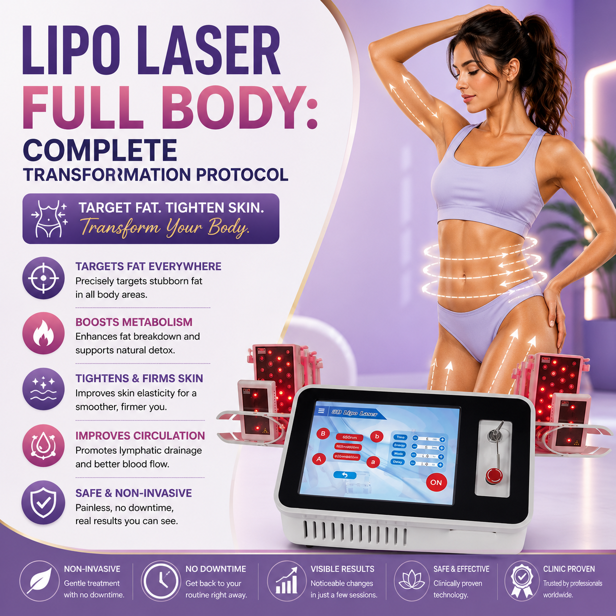 Lipo Laser Full Body: Complete Transformation Protocol