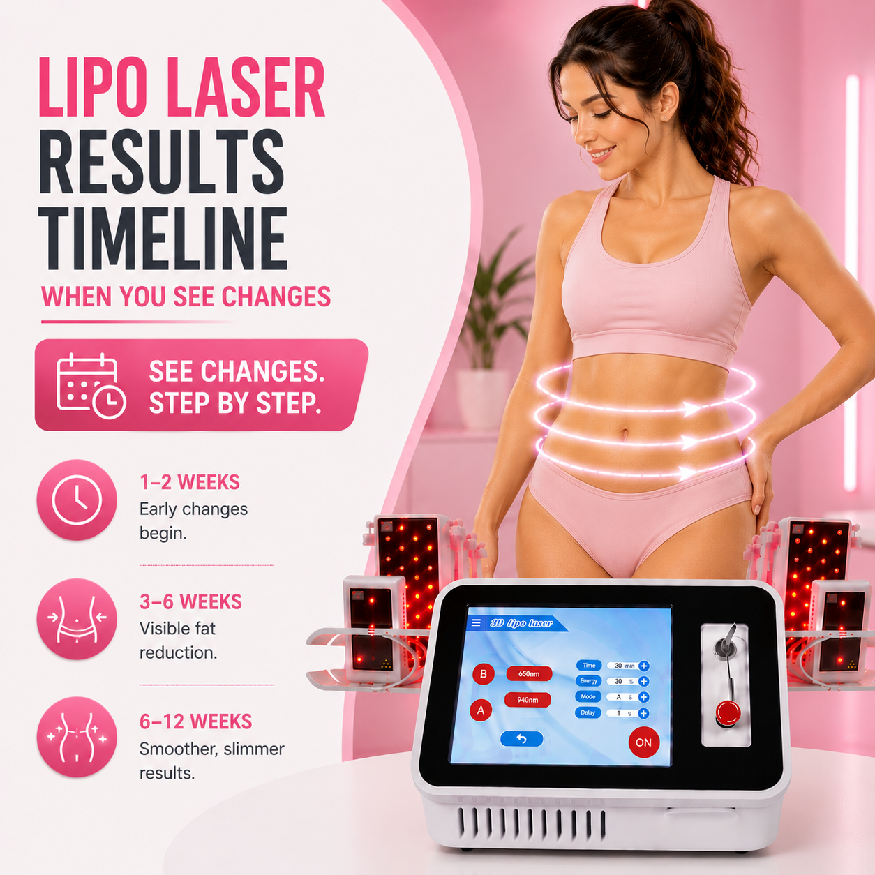 Lipo Laser Results Timeline: When You See Changes