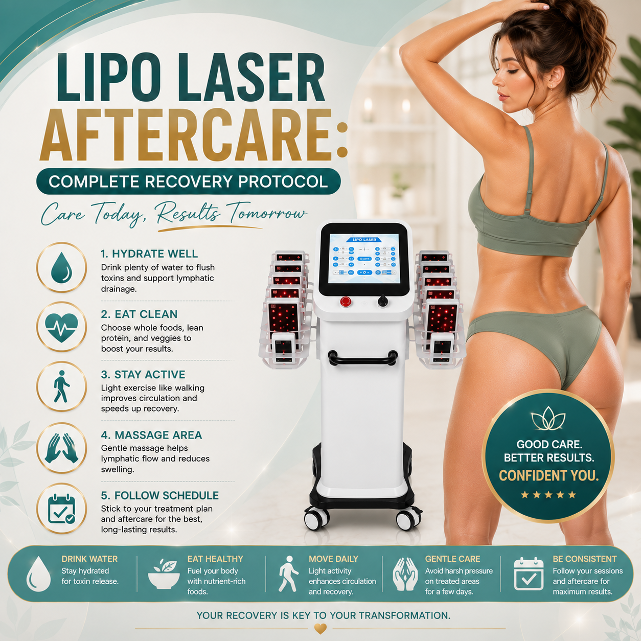 Lipo Laser Aftercare: Complete Recovery Protocol