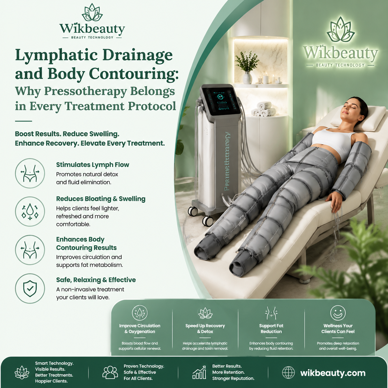 Lymphatic Drainage and Body Contouring: Why Pressotherapy Belongs in Every Treatment Protocol