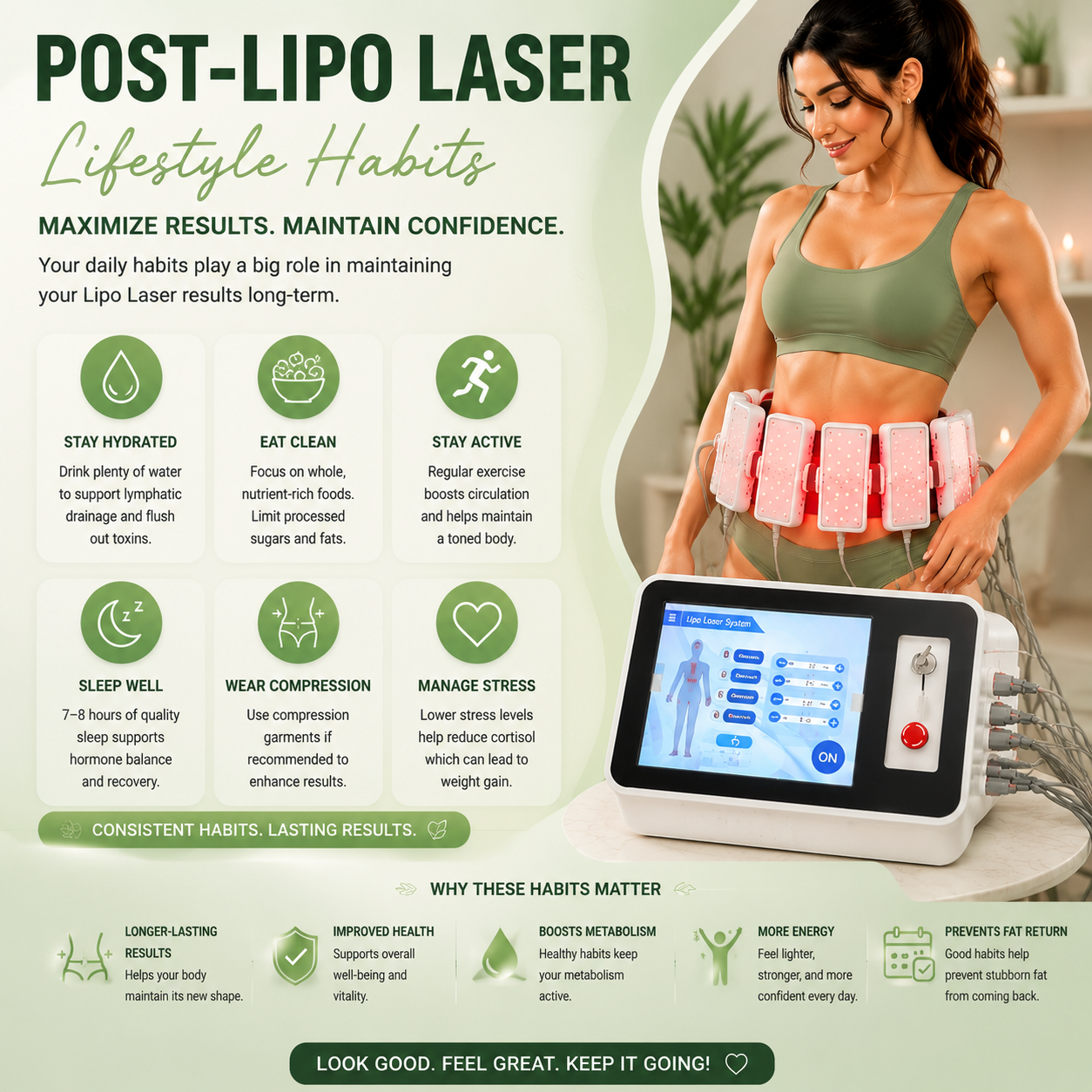 Post-Lipo Laser Lifestyle Habits