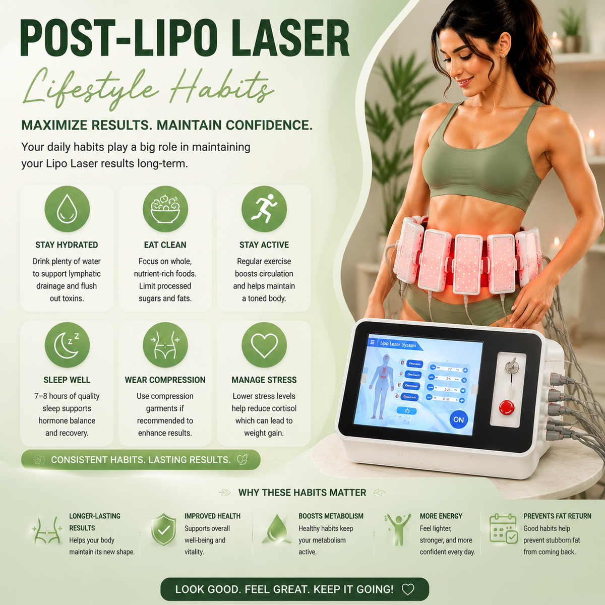 Post-Lipo Laser Lifestyle Habits