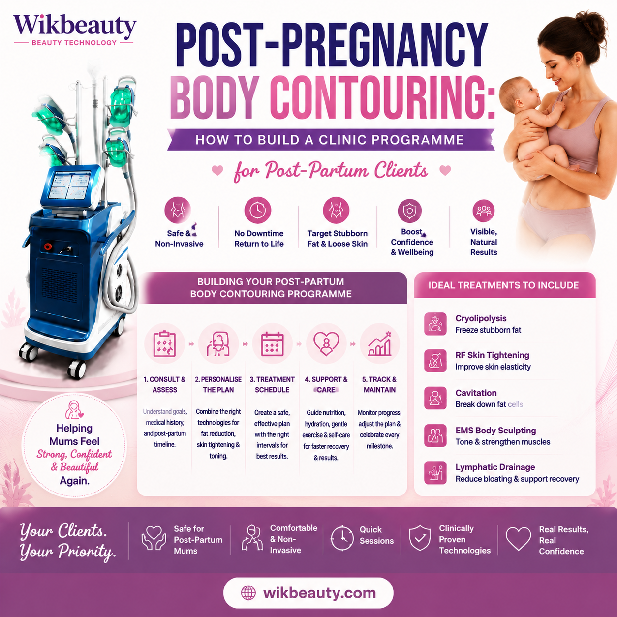 Post-Pregnancy Body Contouring: How to Build a Clinic Programme for Post-Partum Clients