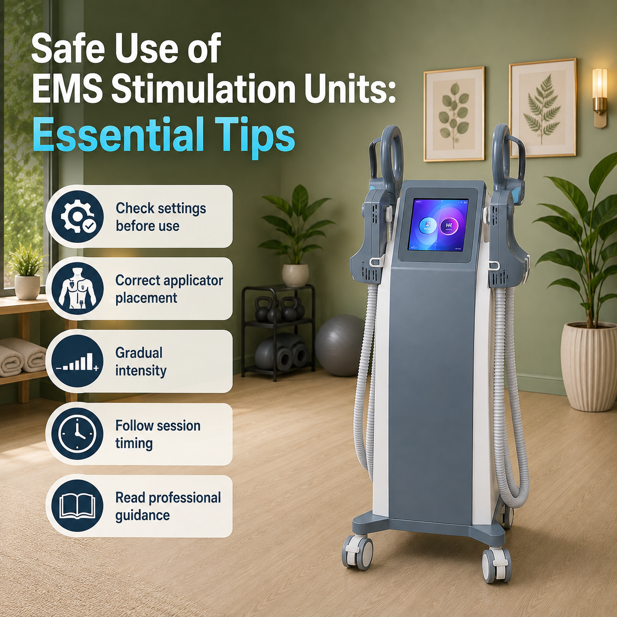 Safe Use of EMS Stimulation Units: Essential Tips
