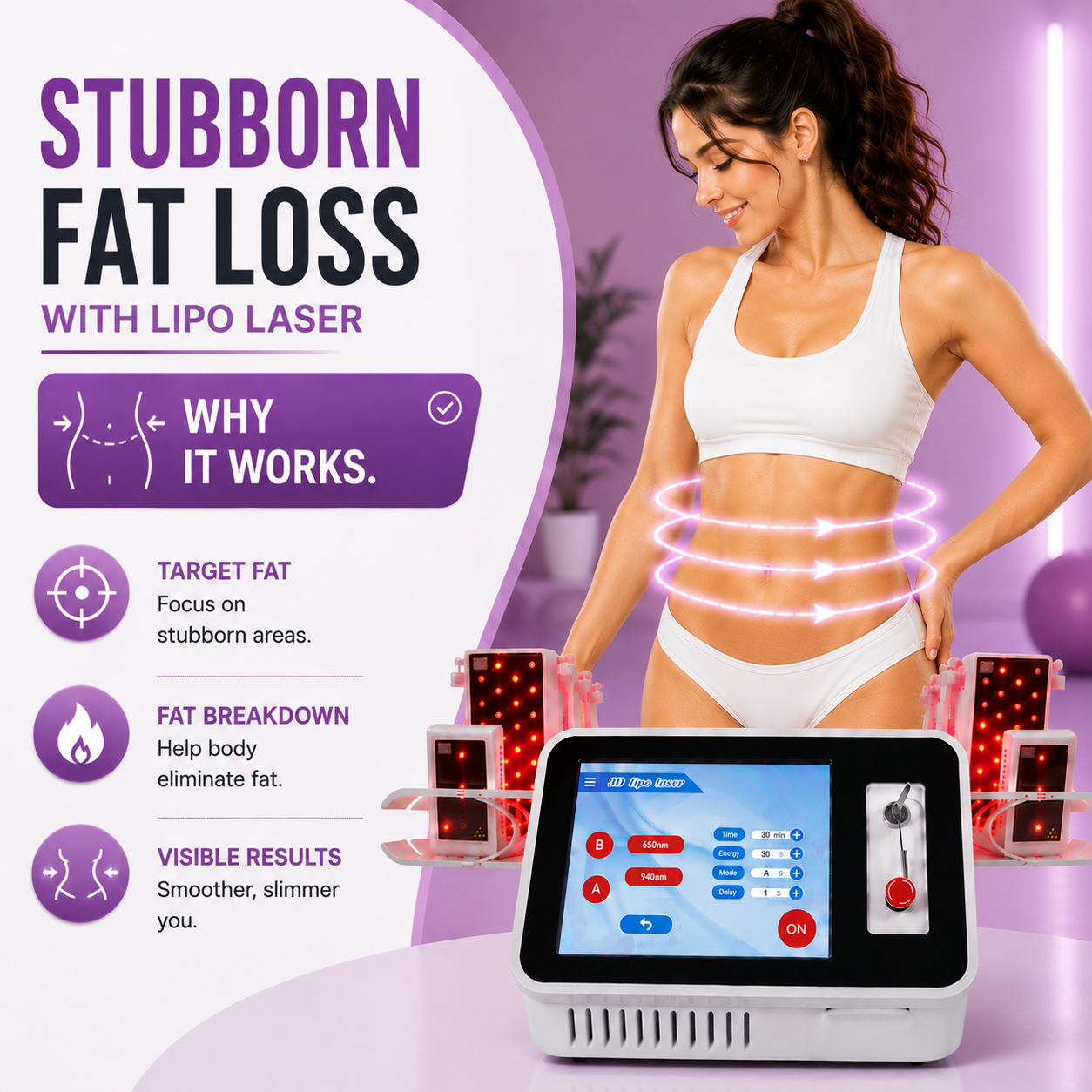 Stubborn Fat Loss with Lipo Laser: Why It Works