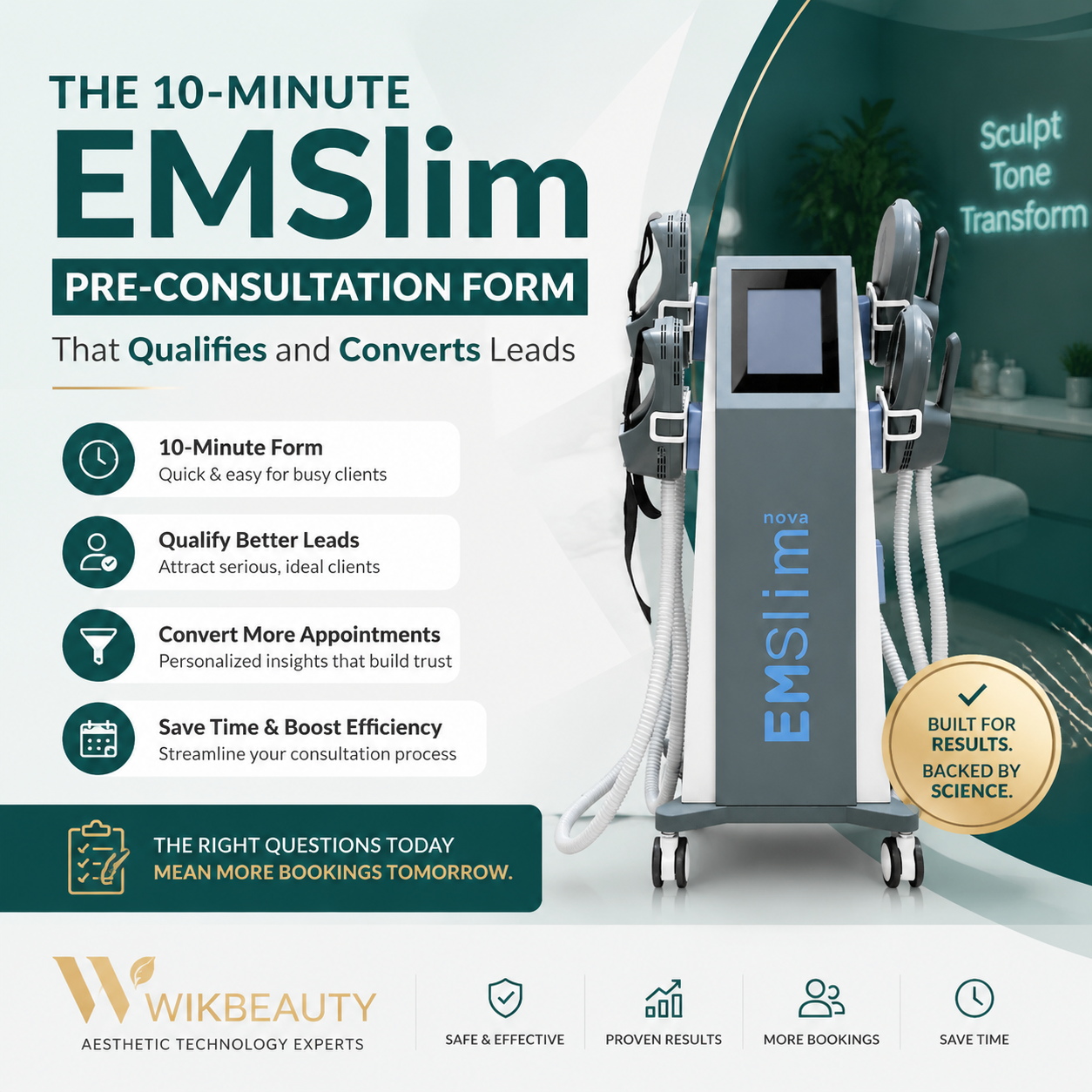 The 10-Minute EMSlim Pre-Consultation Form That Qualifies and Converts Leads