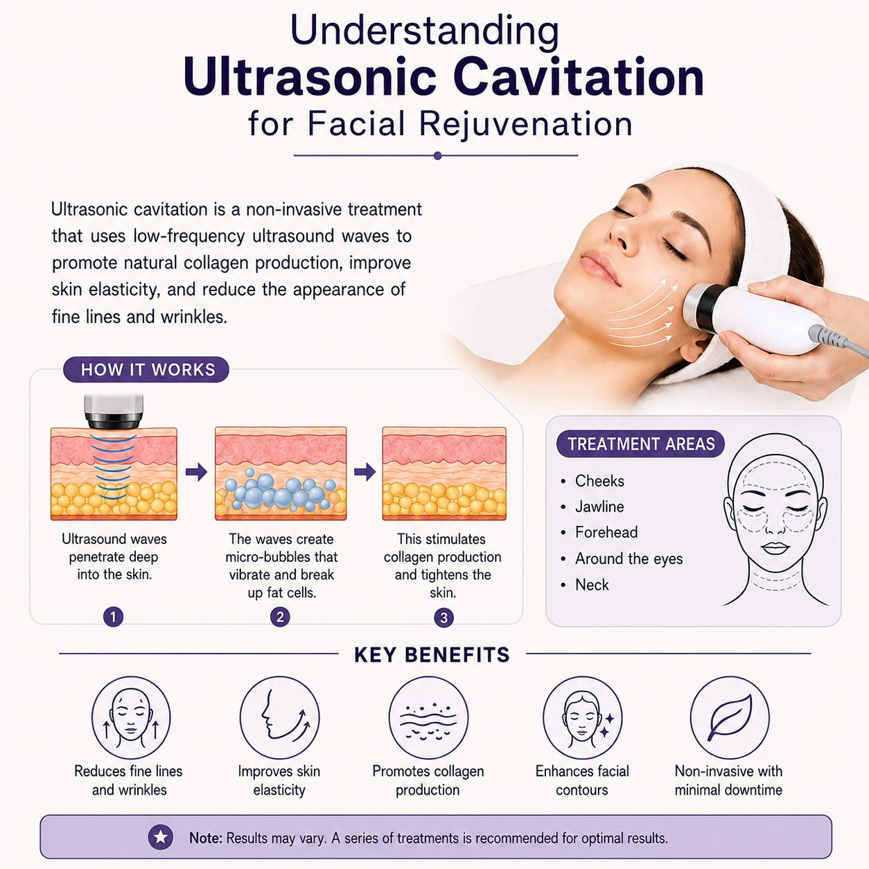 Ultrasonic Cavitation: Effective Facial Rejuvenation
