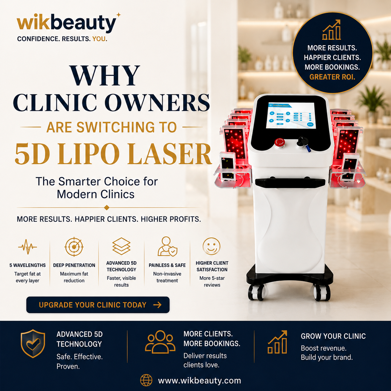 Why Clinic Owners Are Switching to 5D Lipo Laser