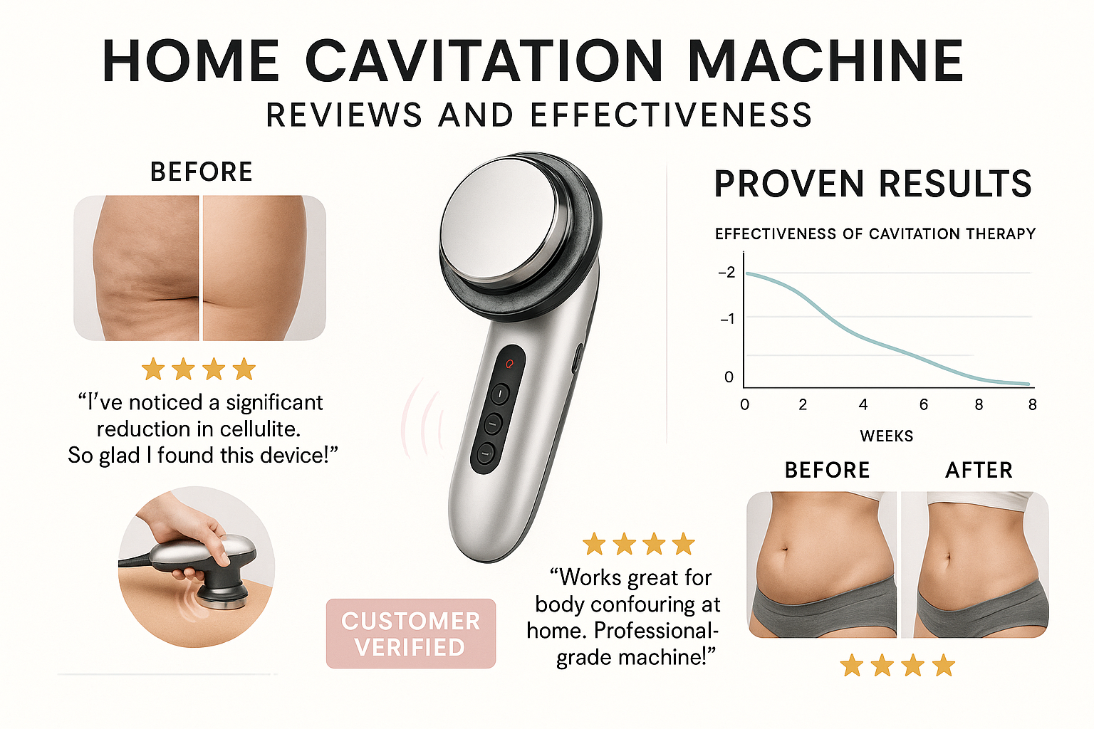 Home Cavitation Machine Reviews & Effectiveness: Do They Really Work?