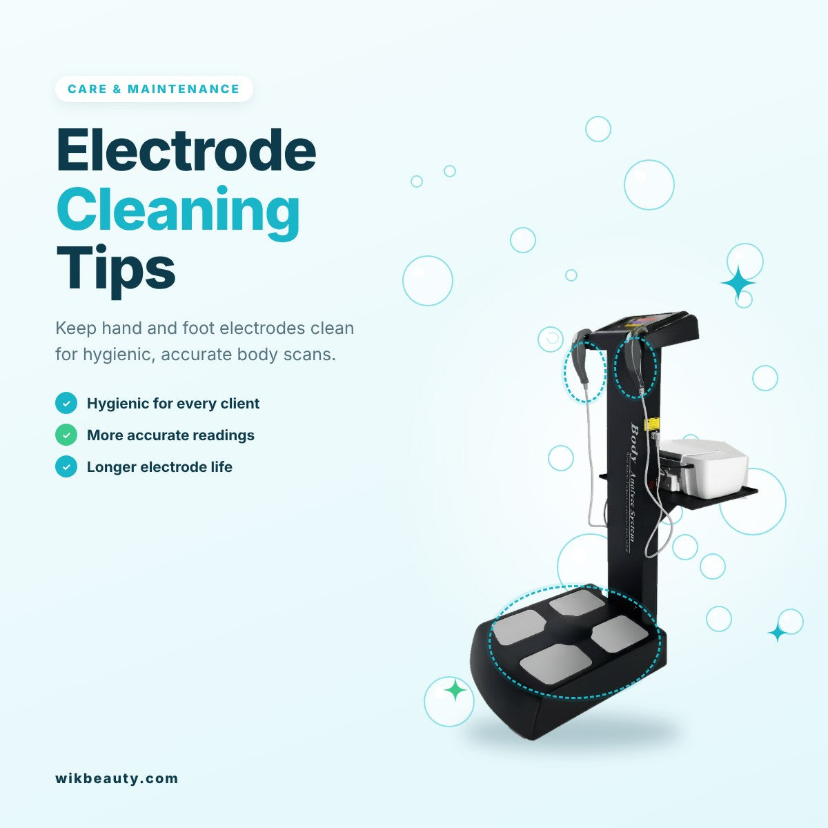 Optimal Body Analyzer Electrode Cleaning Tips