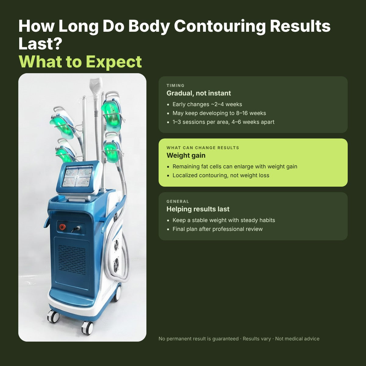 Long-Lasting Body Contouring Results: What to Expect