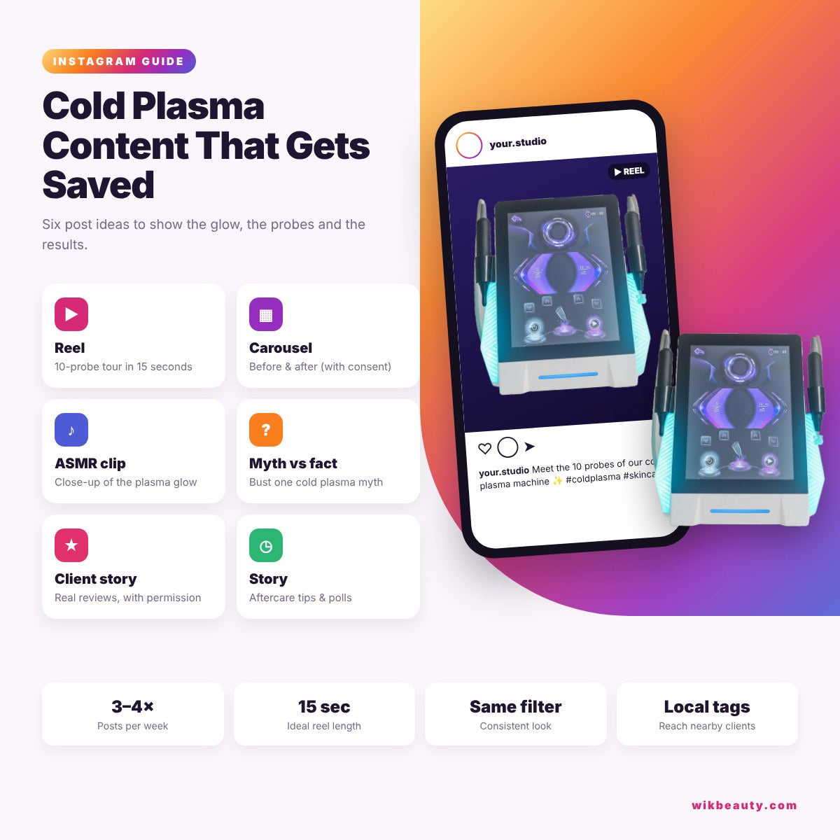 Engaging Cold Plasma Instagram Content Guide