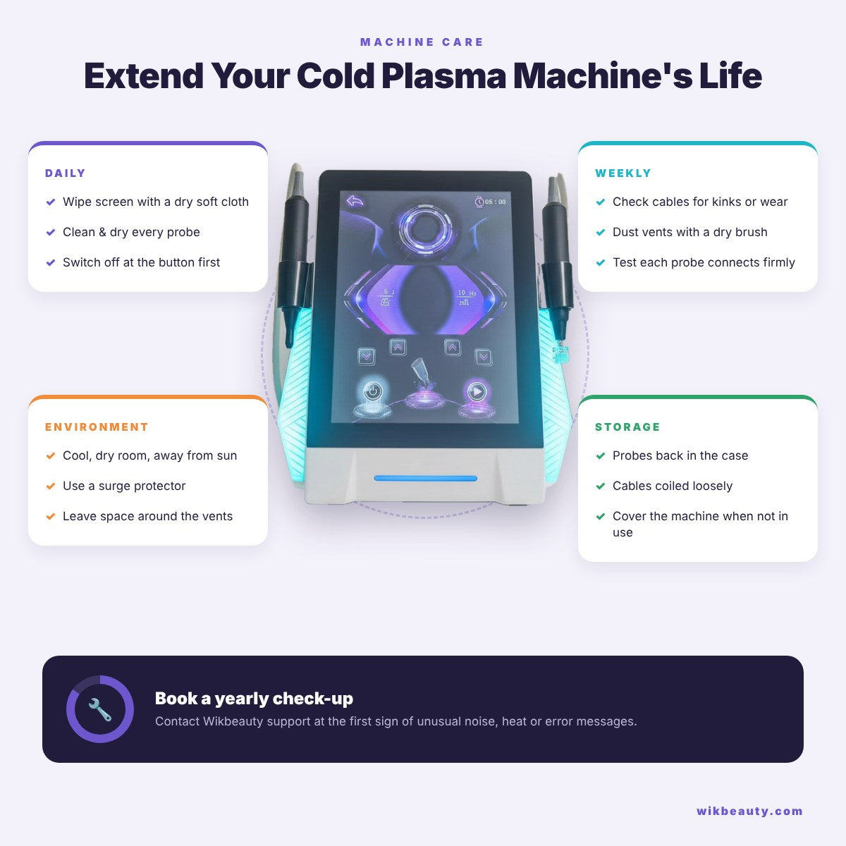 Cold Plasma Machine Care: How to Extend Its Lifespan