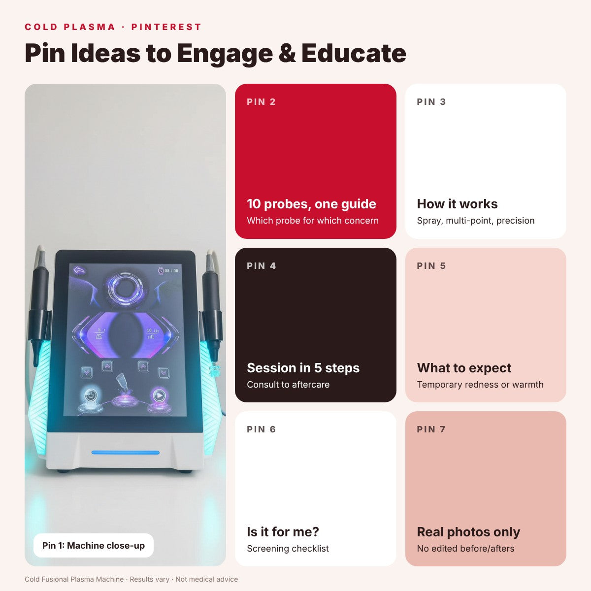 Cold Plasma Pinterest Ideas: Engage & Educate