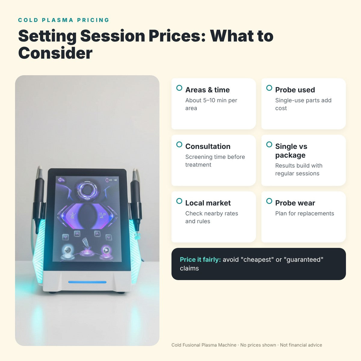 Affordable Cold Plasma Session Pricing Guide
