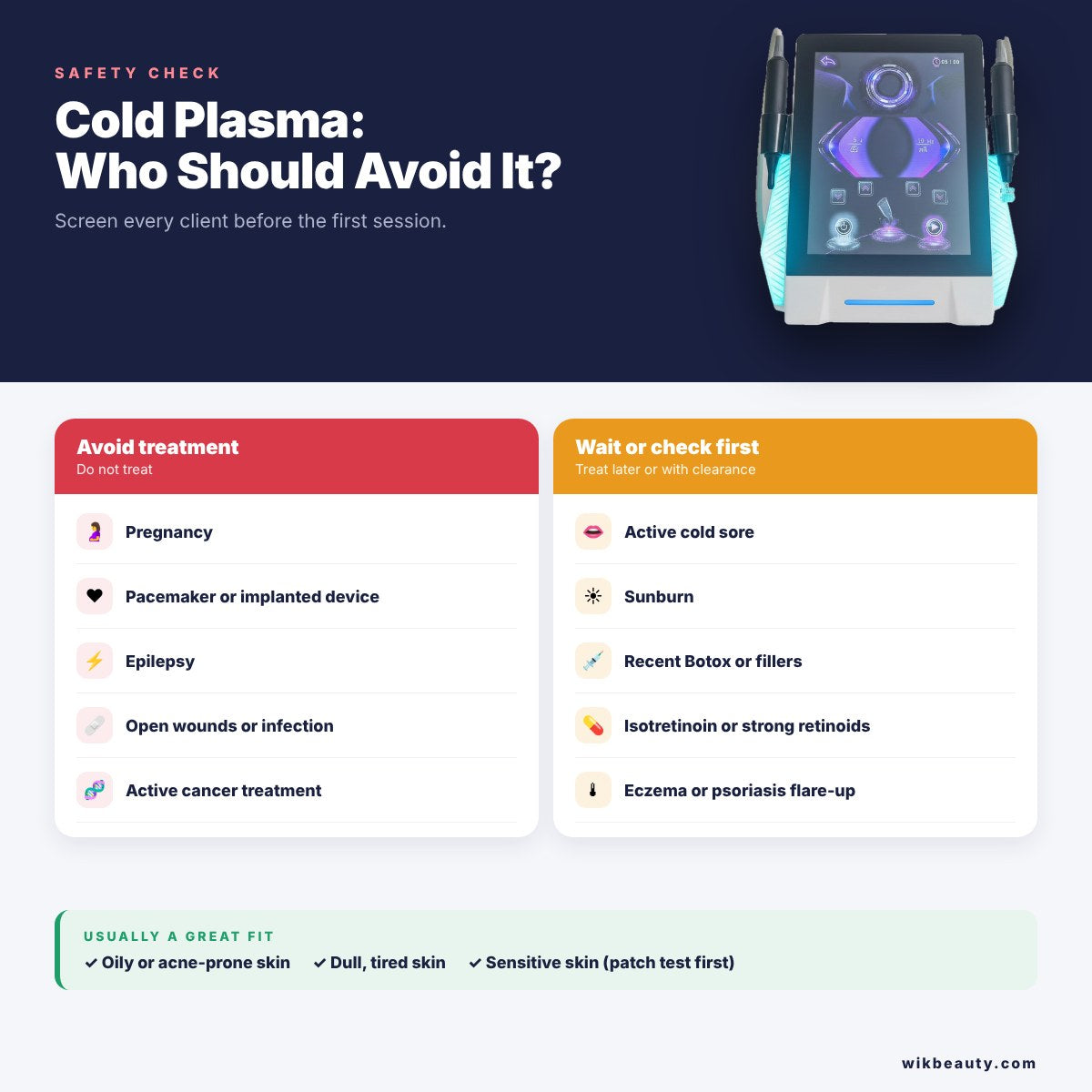 Cold Plasma Risks: Who Should Avoid Treatment?