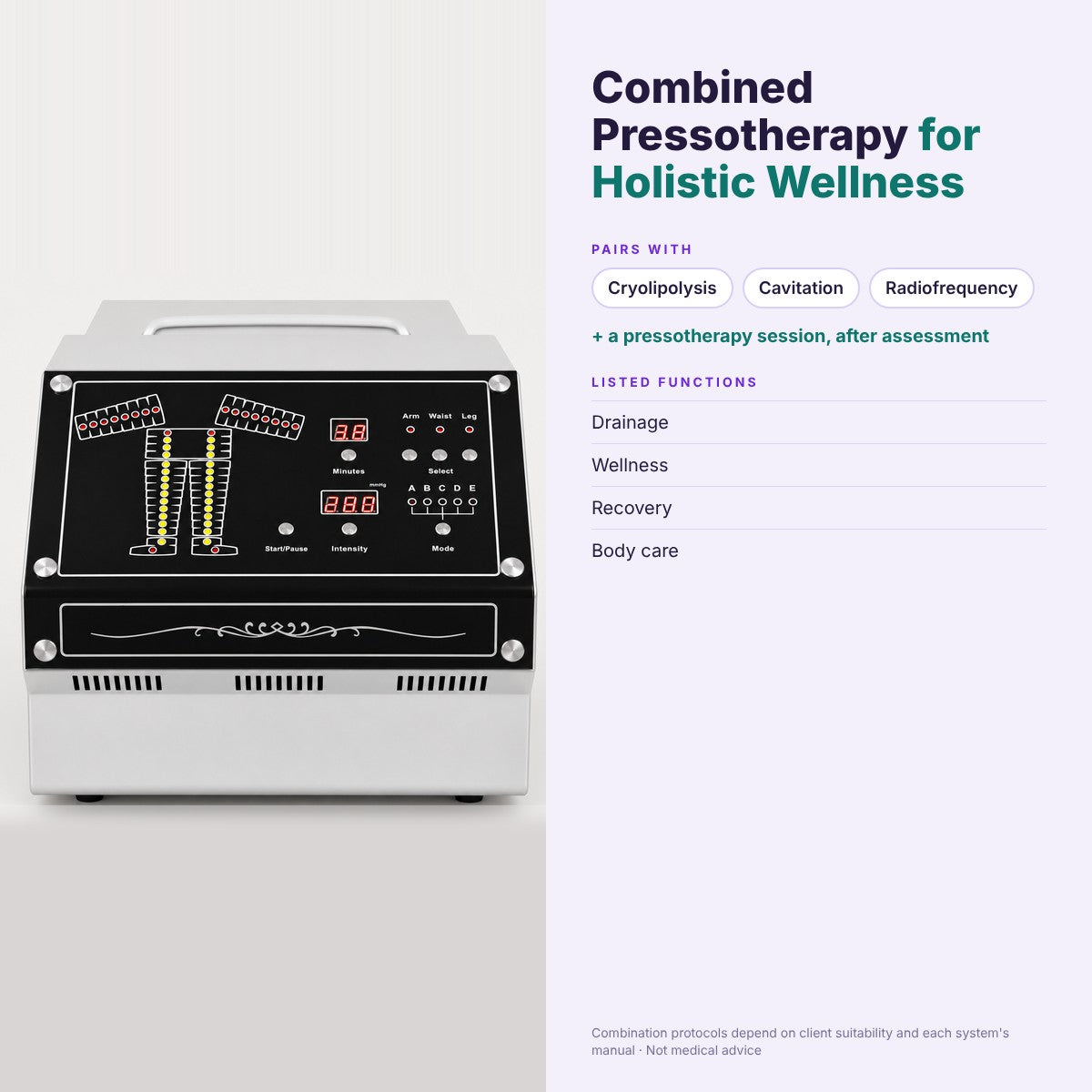 Combined Pressotherapy for Holistic Wellness