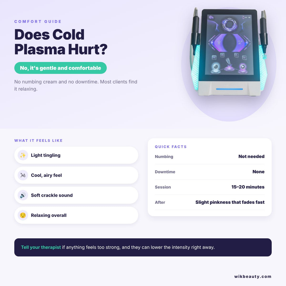 Does Cold Plasma Hurt? Safe Skin Treatment Insights