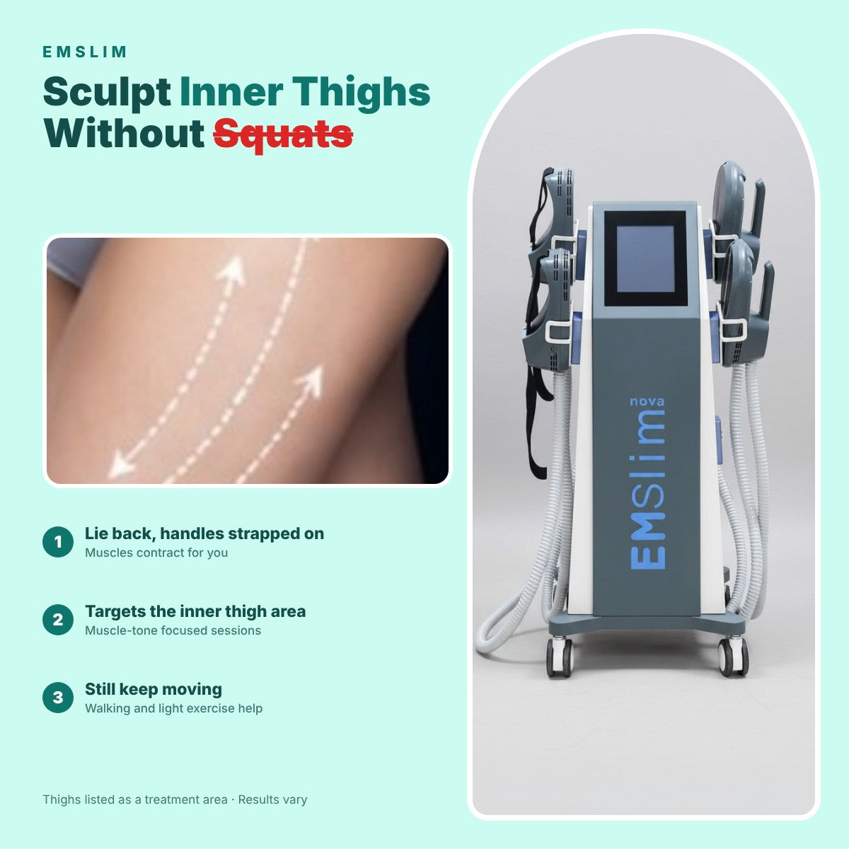 EMSlim: Sculpt Inner Thighs Without Squats