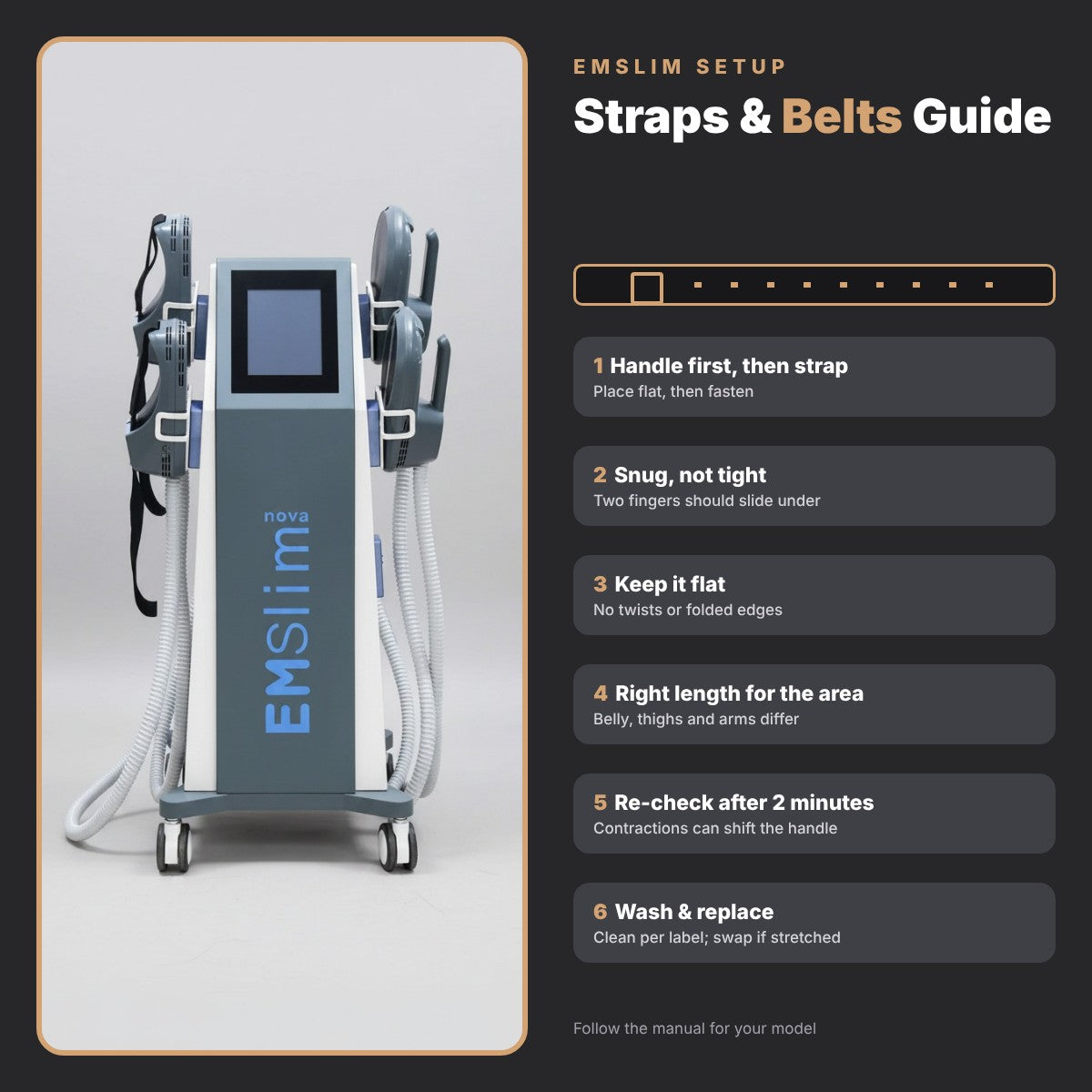 Optimize EMSlim Setup: Straps & Belts Guide