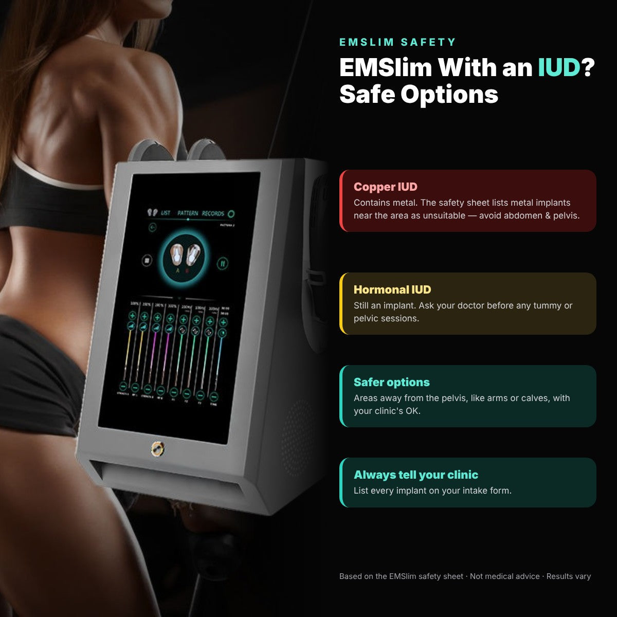Can You Do EMSlim With an IUD? Safe Options & Guidance
