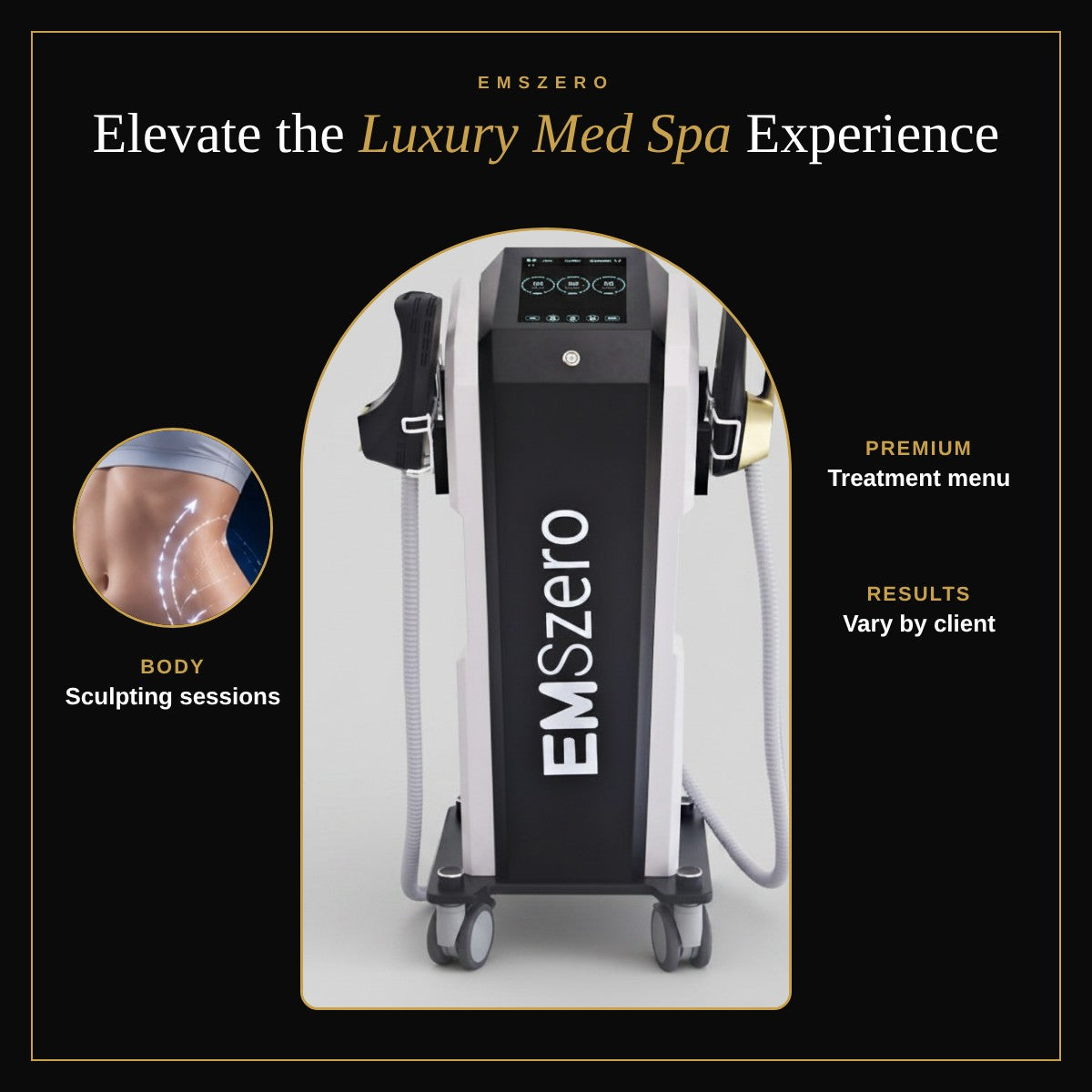 EMSzero: Elevate Luxury Med Spa Experience