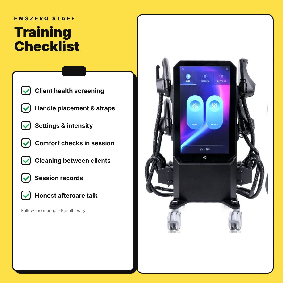 EMSzero Staff Training Checklist: A Complete Guide