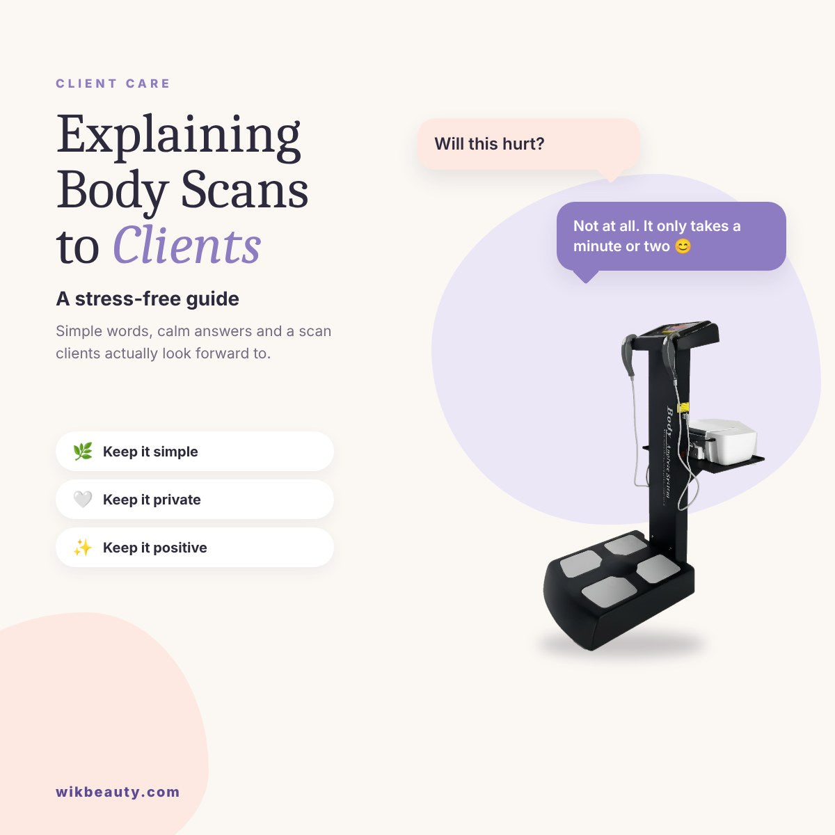 Explaining Body Scans to Clients: A Stress-Free Guide