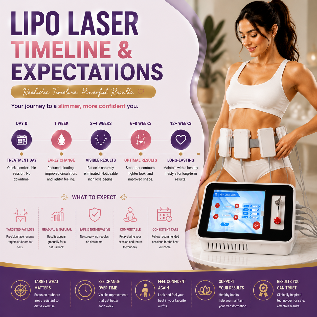 Lipo Laser Timeline & Expectations