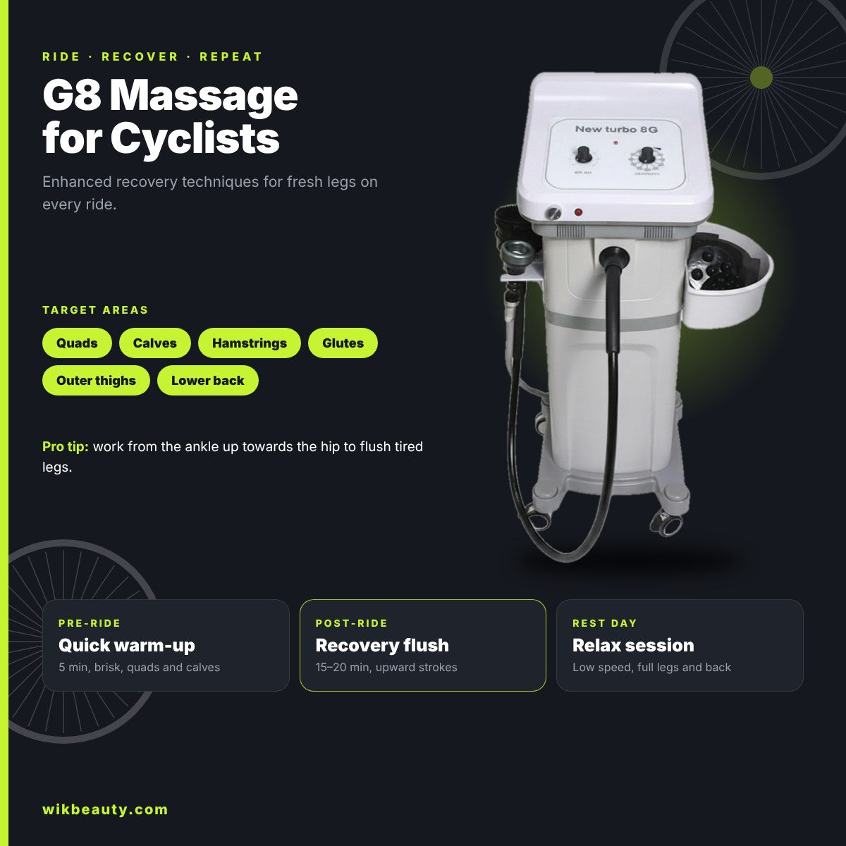 G8 Massage for Cyclists: Enhanced Recovery Techniques