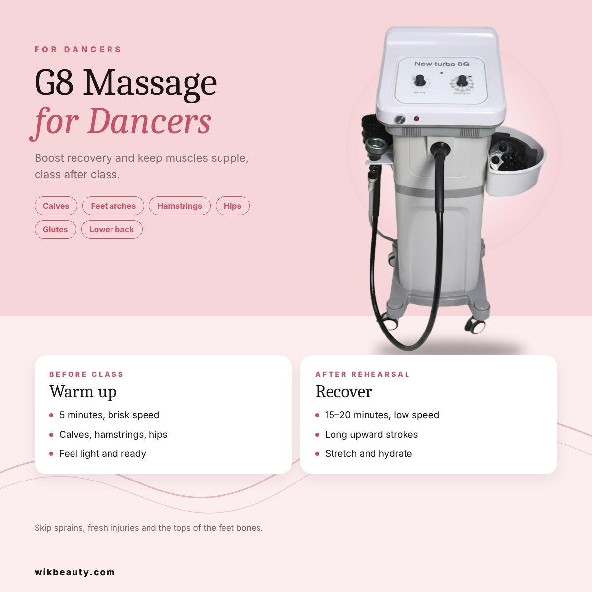 G8 Massage for Dancers: Boost Recovery & Prevent Injury