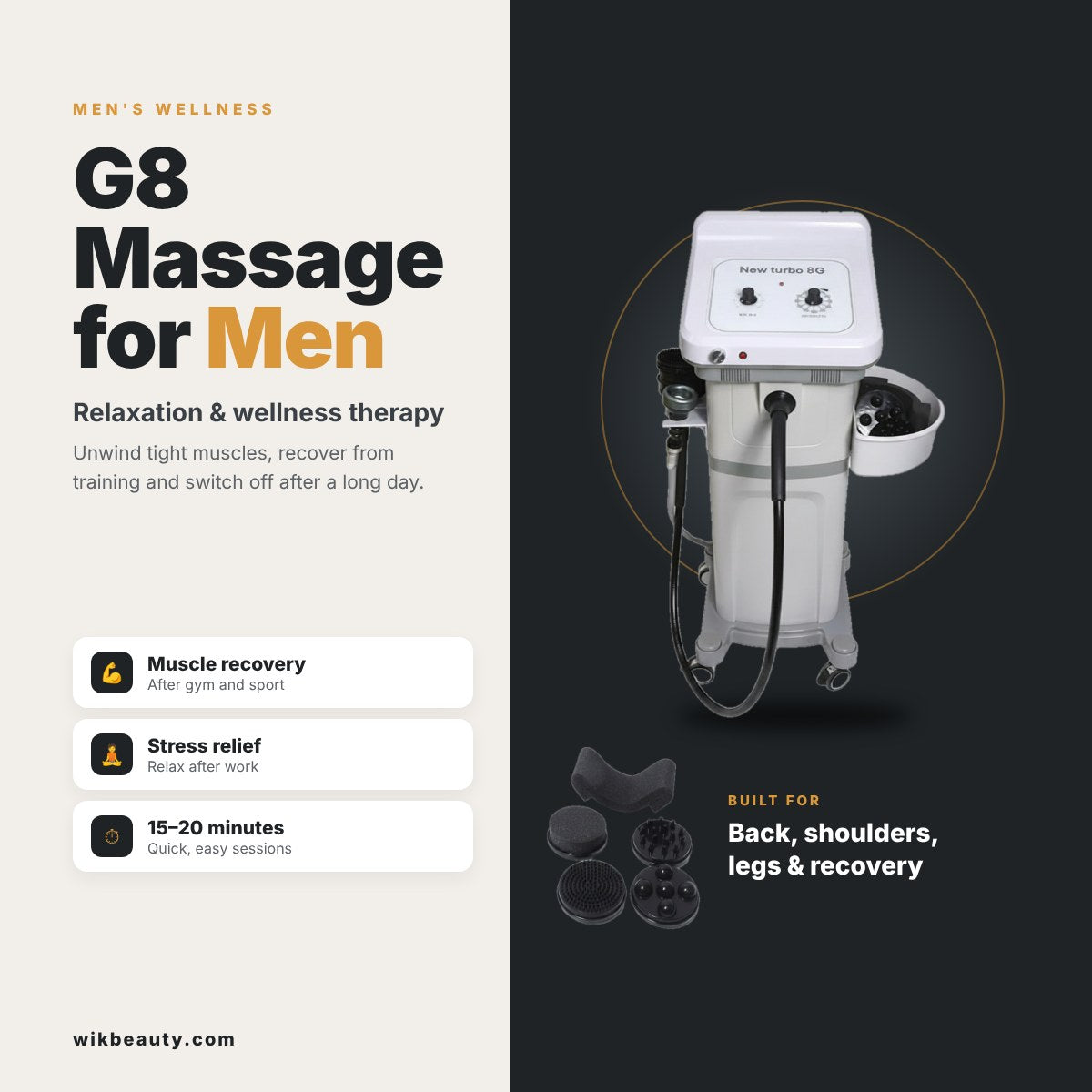 G8 Massage for Men: Relaxation & Wellness Therapy