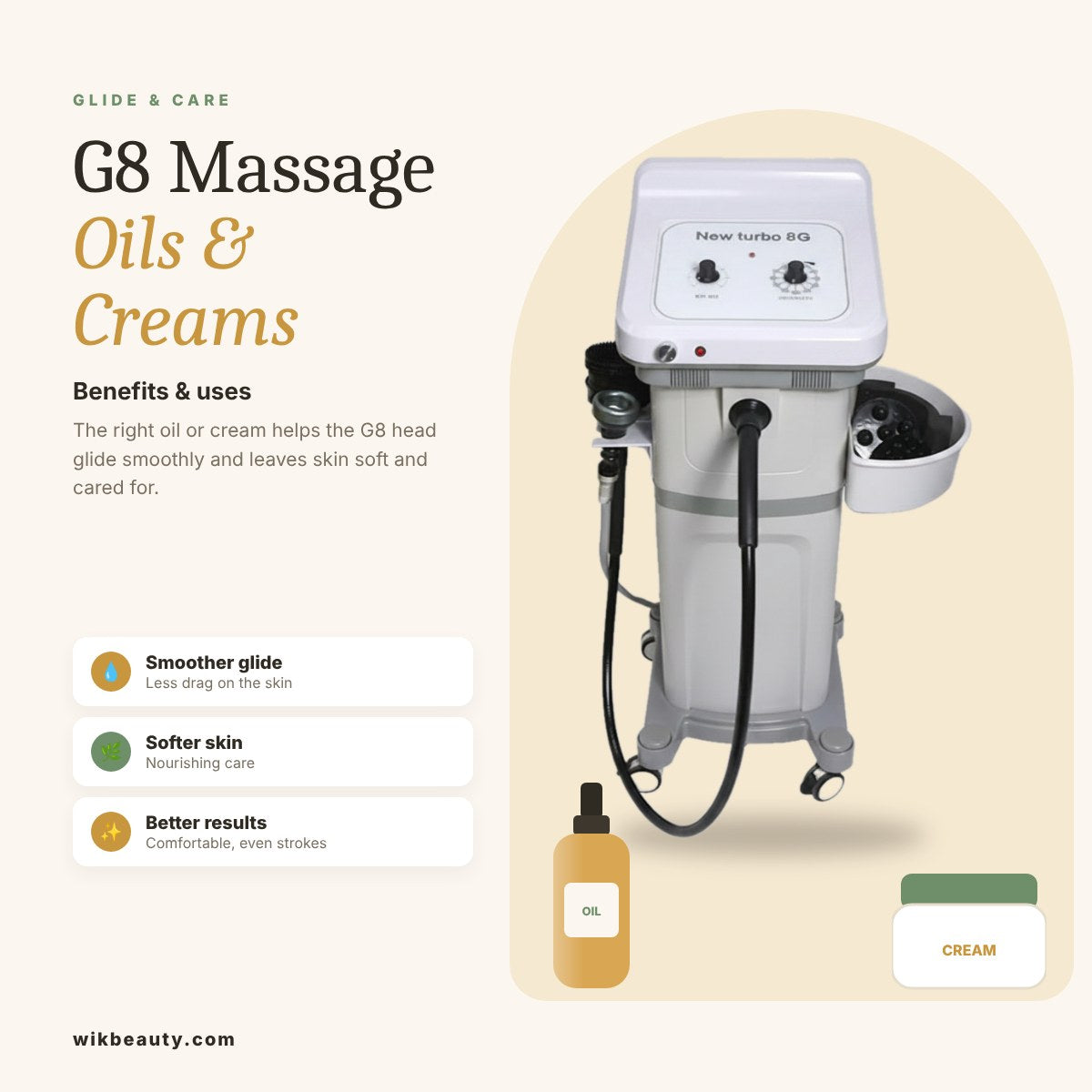 G8 Massage Oils and Creams: Benefits & Uses