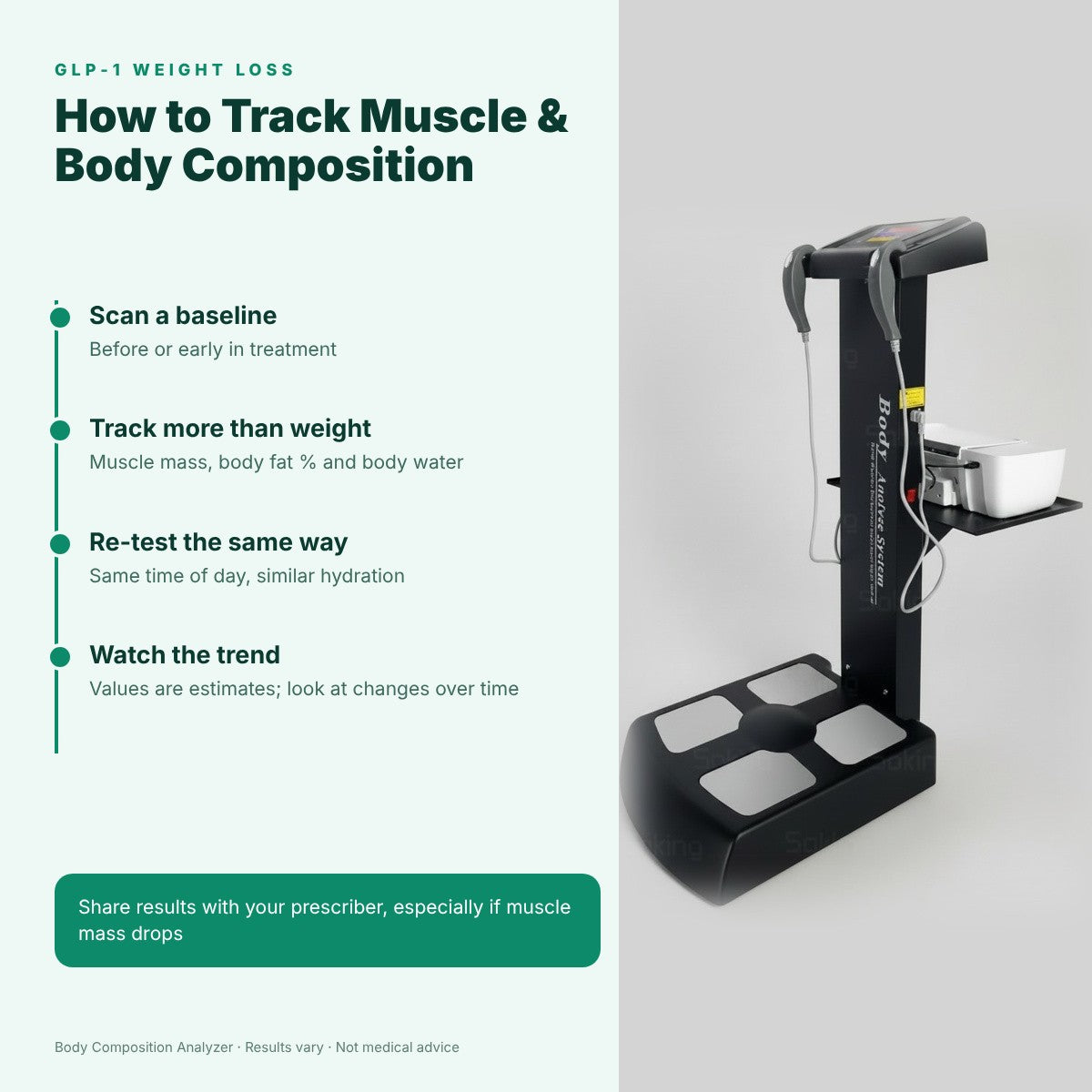 GLP-1 Weight Loss: How to Track Muscle and Body Composition