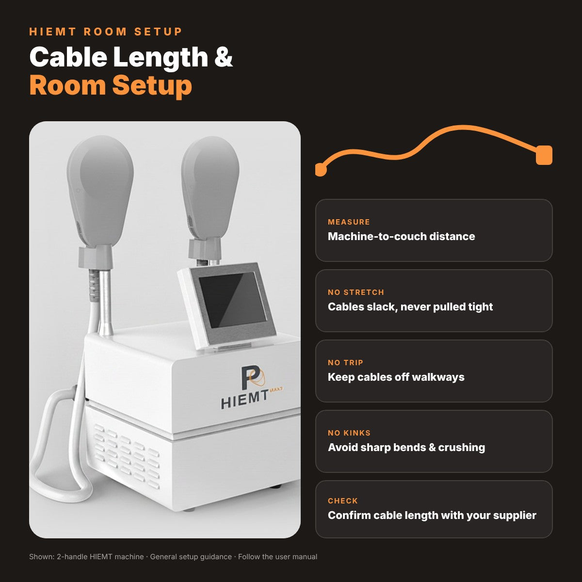 Optimize HIEMT Room Setup: Cable Length's Role