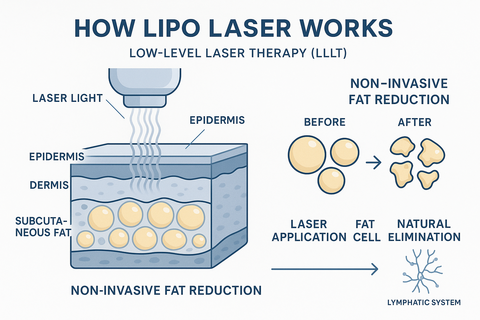 How Does Lipo Laser Work? Non-Invasive Fat Loss Explained