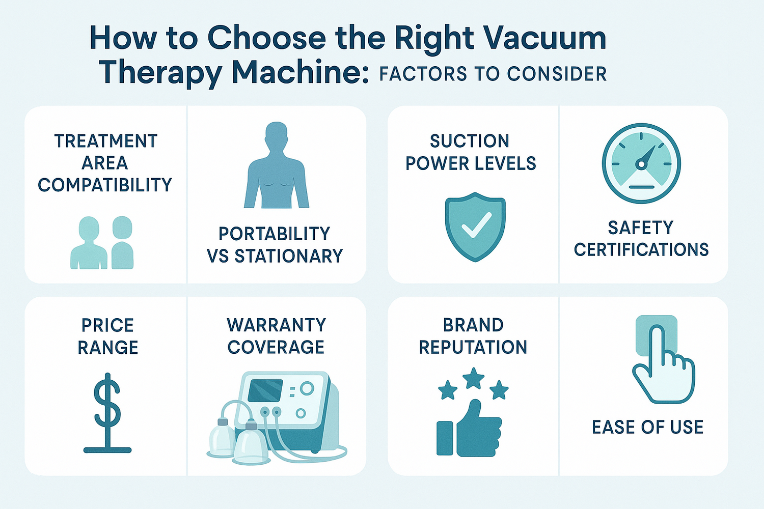 How to Choose the Right Vacuum Therapy Machine: Factors to Consider