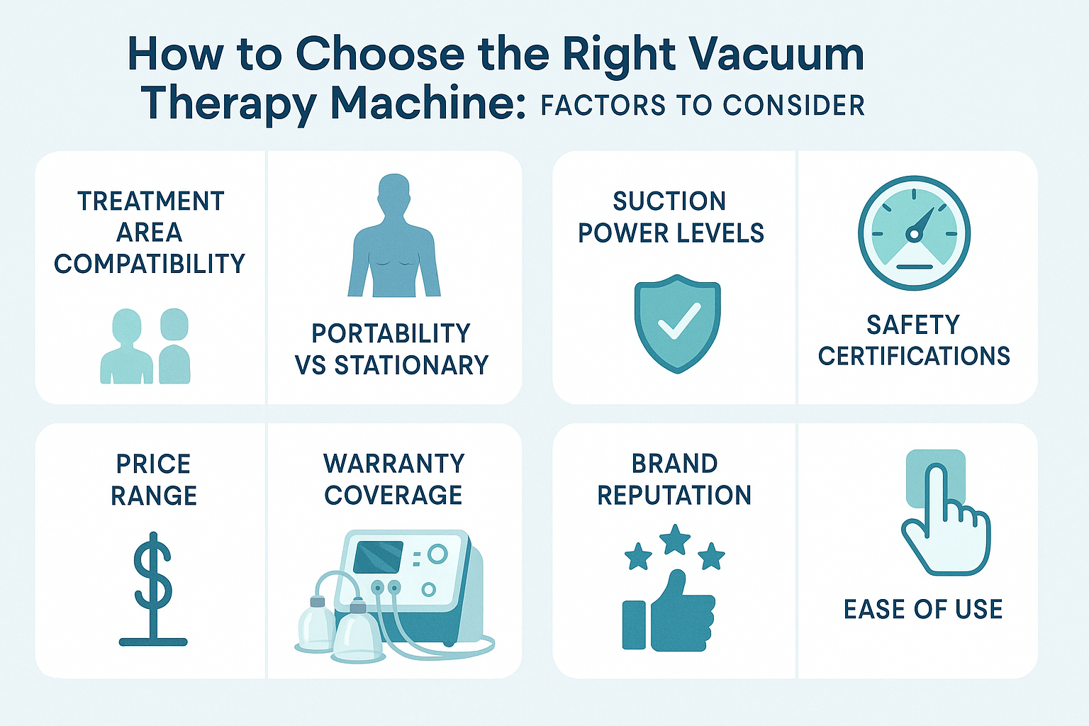 How to Choose the Right Vacuum Therapy Machine: Factors to Consider