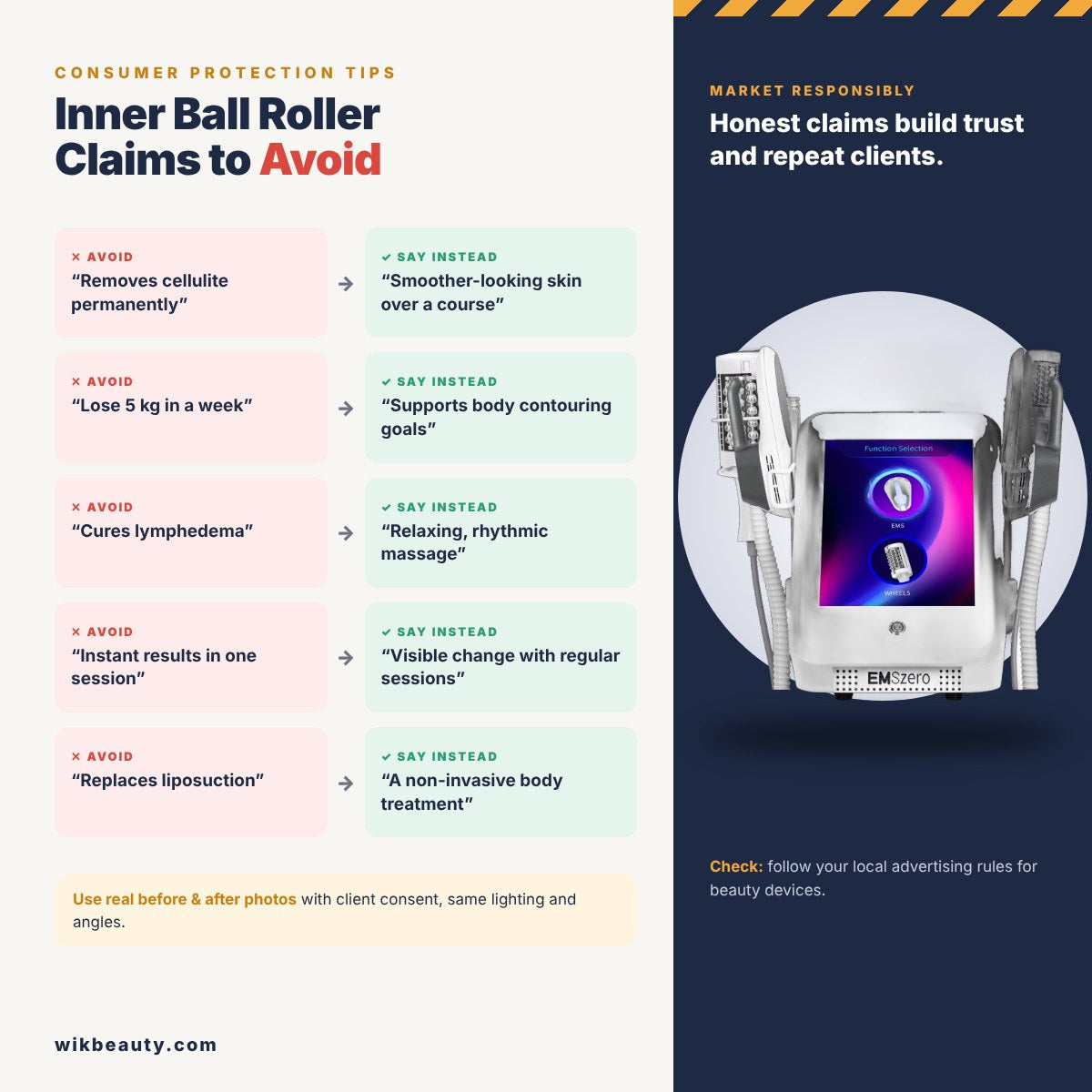 Inner Ball Roller Claims to Avoid: Consumer Protection Tips