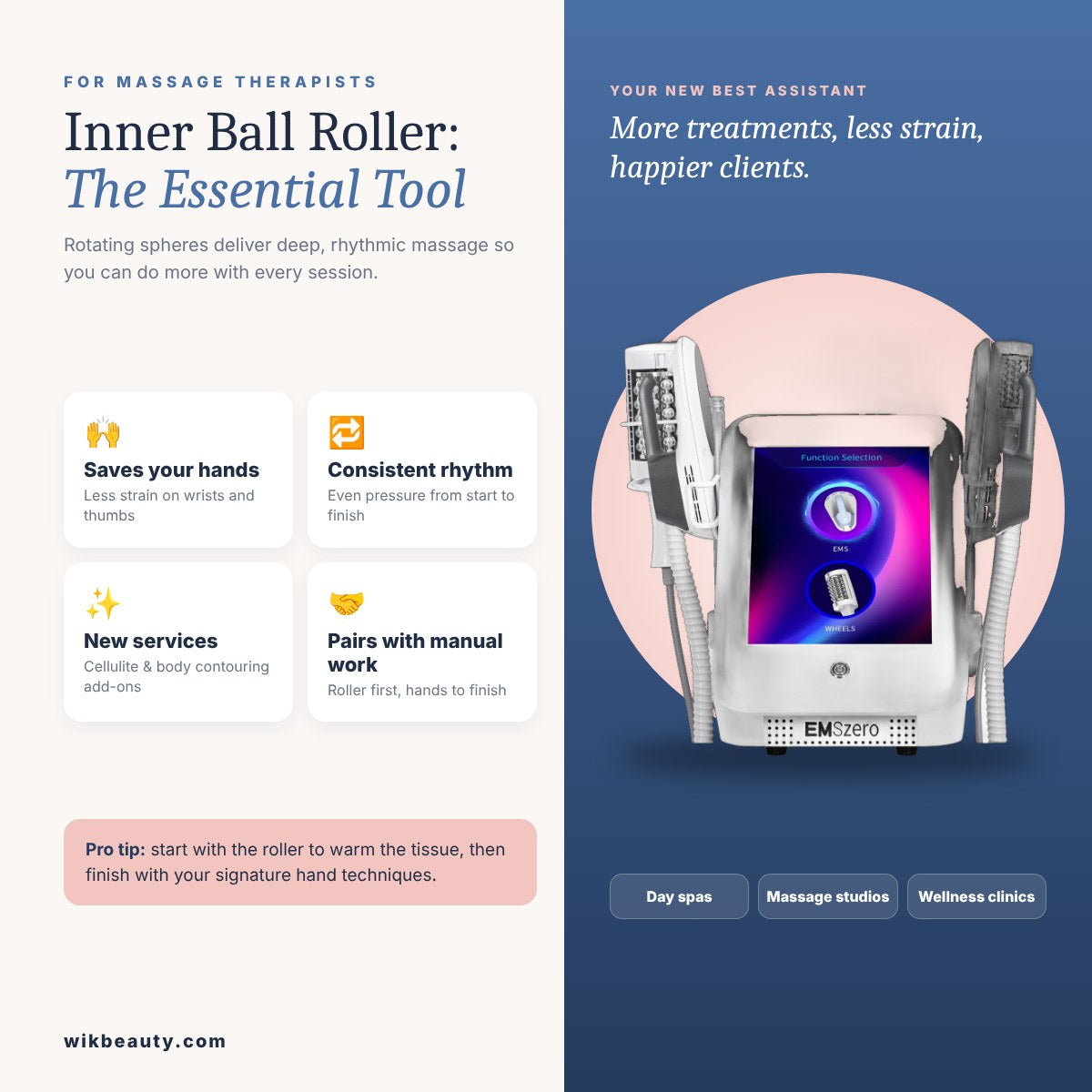 Inner Ball Roller: Essential Tool for Massage Therapists