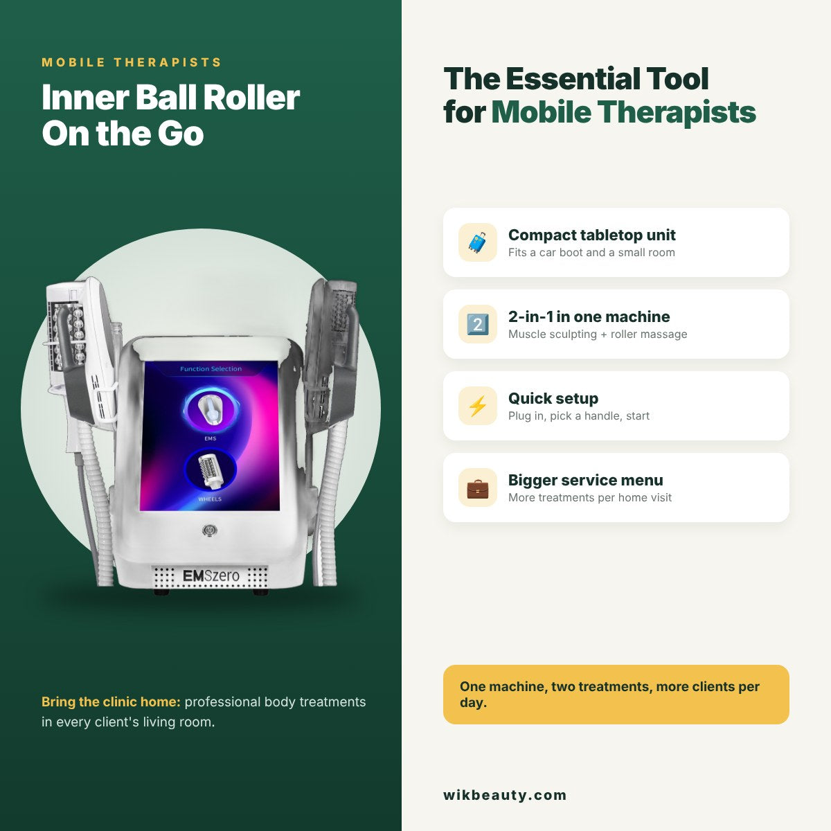 Inner Ball Roller: Essential Tool for Mobile Therapists