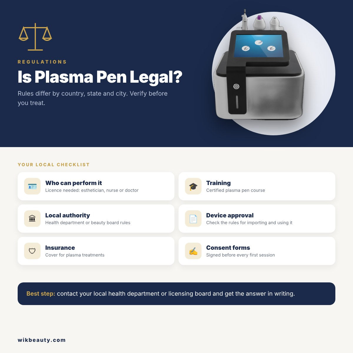 Is Plasma Pen Legal? Verify Local Regulations