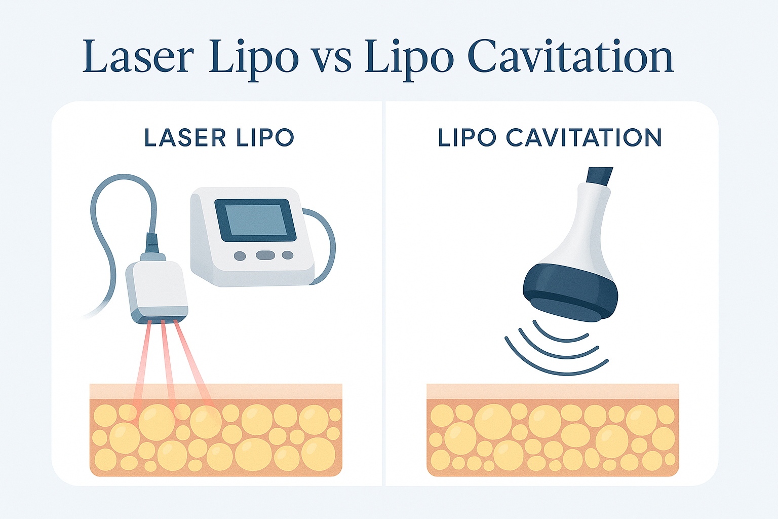 Laser Lipo vs Lipo Cavitation