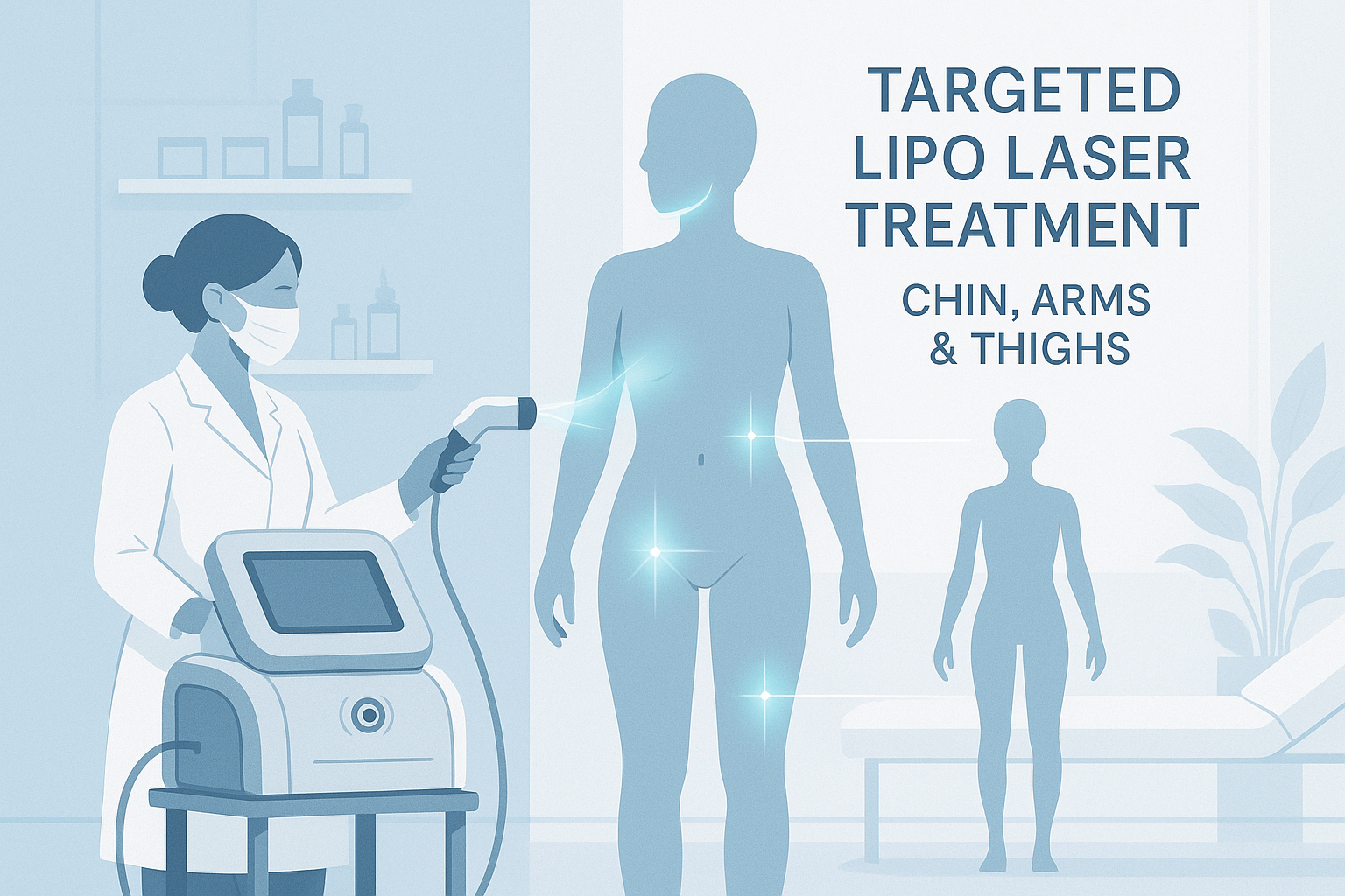 Lipo Laser for Specific Areas: Chin, Arms, and Thighs