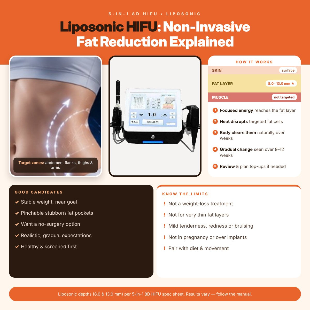 Liposonic HIFU: Non-Invasive Fat Reduction Explained