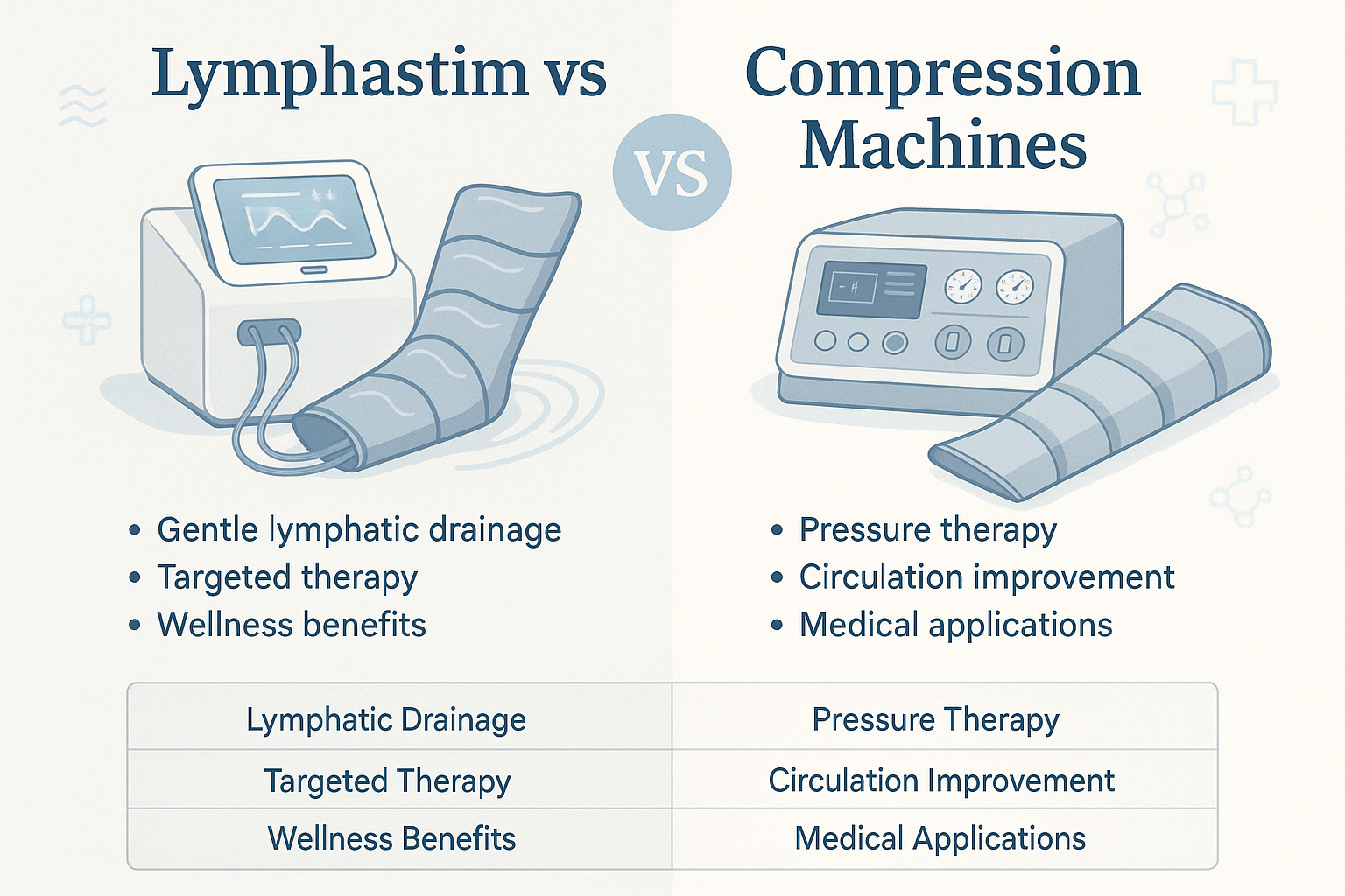 Lymphastim vs. Compression Machines | Wikbeauty 2025