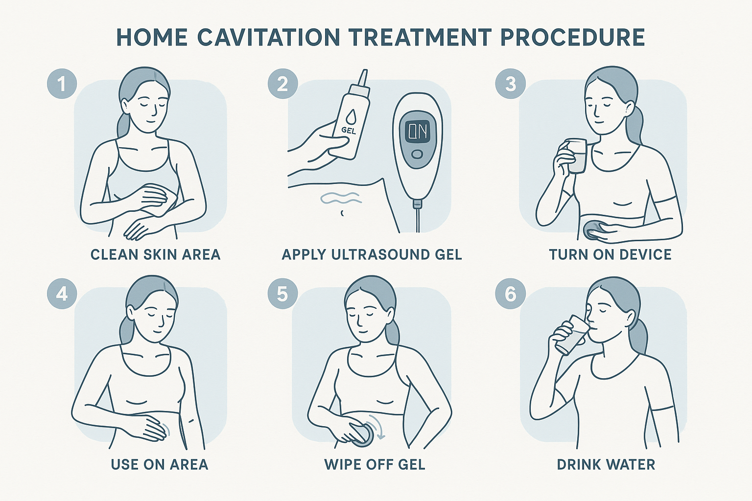 How to Use a Cavitation Machine at Home | Step-by-Step Guide