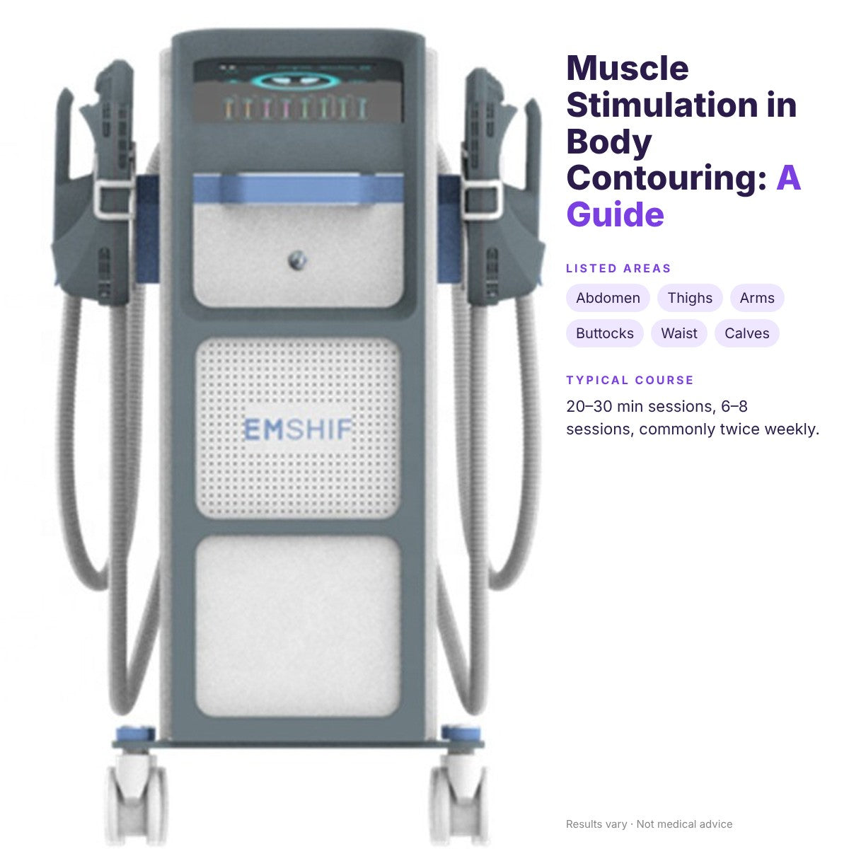 Muscle Stimulation in Body Contouring: Guide & Benefits